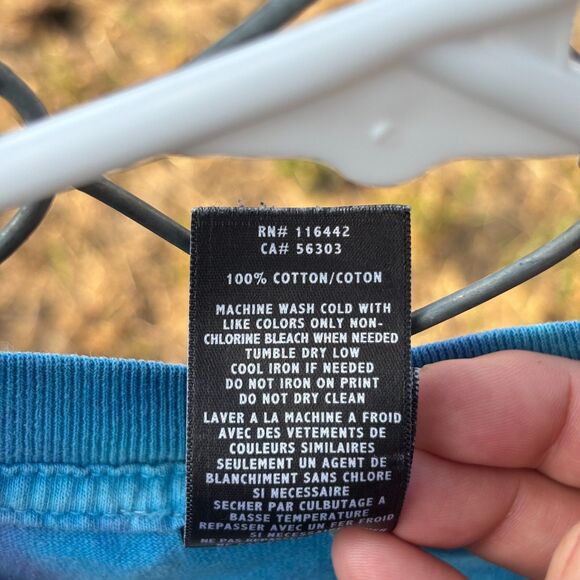 Broken Promises Santa Cruz Cobra Snake Tie Dye T-Shirt Medium Blue Graphic Tee - Picture 4 of 7